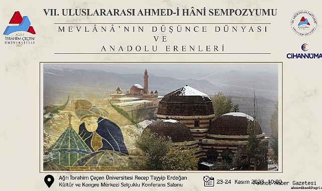 AİÇÜ’de 7. Uluslararası Ahmed-i Hani Sempozyumu Başlıyor