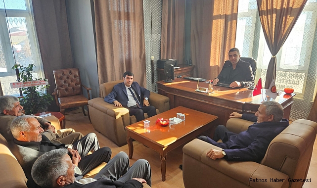Ak Parti Patnos Belediye Başkan aday adayı Yahya Can esnafları ziyaret etti