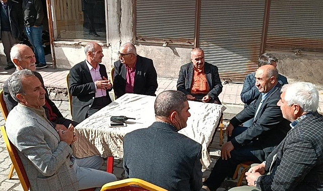 Başkan Savcı vatandaşlarla birlikte çalışmaları yerinde inceledi…