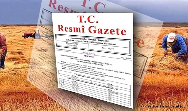 ÇKS Yönetmeliği'ndeki değişiklik Resmi Gazete'de yayımlandı