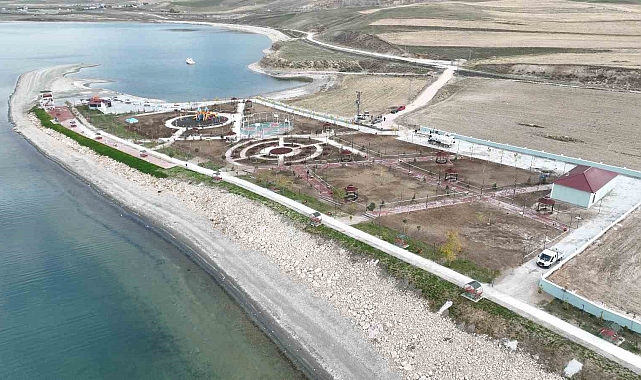 Erçek Flamingo Parkı tamamlandı