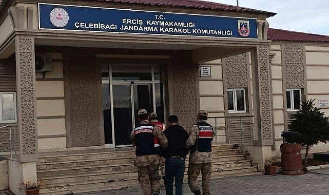 Erciş' te 17 yıl kesinleşmiş hapis cezası bulunan şahıs tutuklandı