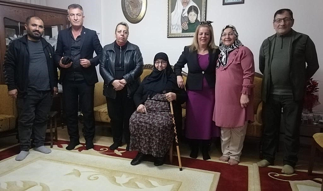 ERMED'den Nene Hatun'un torununa anlamlı ziyaret