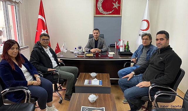 HEM Müdürü Polat'tan, Kızılay Ağrı Şubesine ziyaret