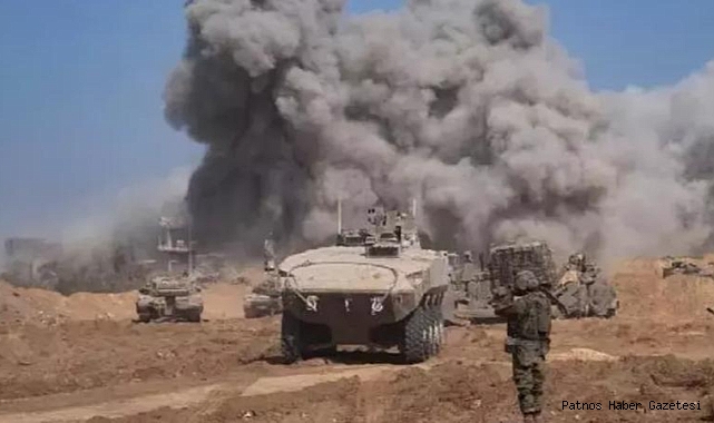 İsrail ordusu Hamas'ın silah depolarını hedef aldı..!