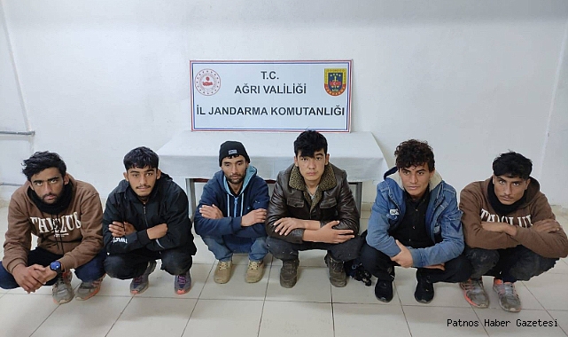 Kalkan Operasyonunda; 24 düzensiz göçmen yakalandı