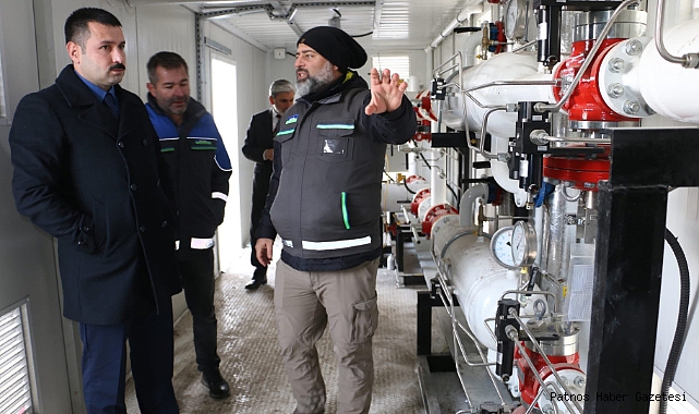 Kaymakam Karali, Diyadin Aksa Doğalgaz Şubesini ziyaret etti