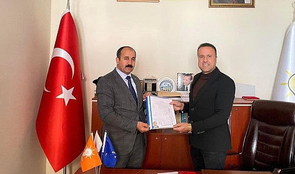 M.Nuri Samancı Taşlıçay AK Parti Belediye Başkanı Aday Adayı Başvurusunda Bulundu