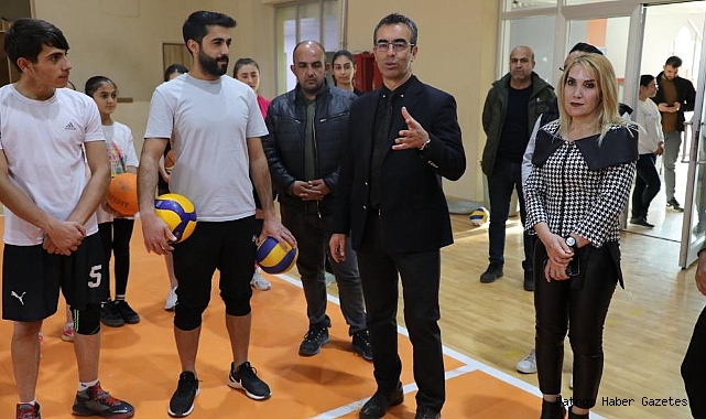 Müdür Din'den Doğubayazıt spor tesislerine ziyaret