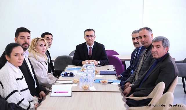 Müdür Fedai Din’den, Değerlendirme ve Planlama Toplantısı