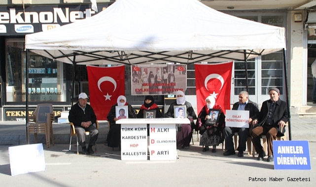 Muş'ta acılı annelerin evlat nöbeti devam ediyor