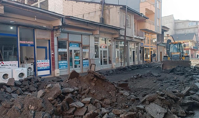 Patnos Belediyesi yaşanabilir bir Patnos için çalışmalarını sürdürüyor…