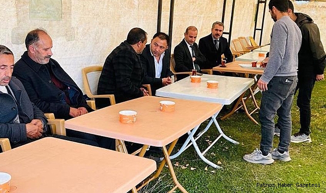 Patnos Kaymakamı Cankatar, Çimenli Köyü'ne taziyeye katıldı