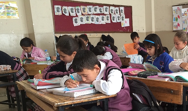 Patnos'ta ara tatil sonrası ilk ders zili bugün çaldı