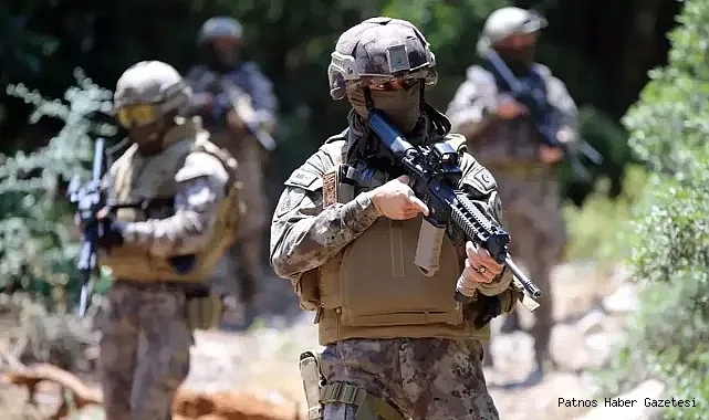 Türk askerine taciz ateşinde bulunan 2 terörist etkisiz hale getirildi