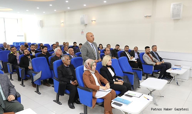 Van İpekyolu Belediye yönetimleri mahalle muhtarlarıyla bir araya geldi