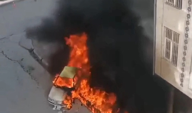 Van'da korkutan yangın