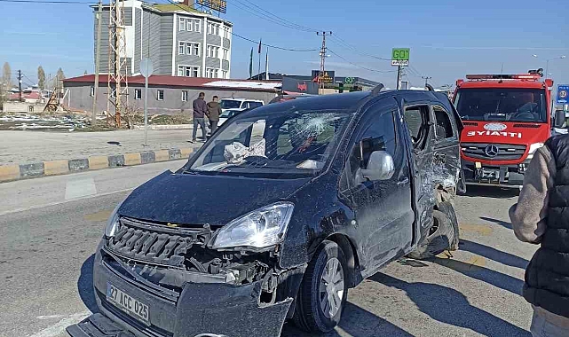 Van'da trafik kazası: 1 yaralı