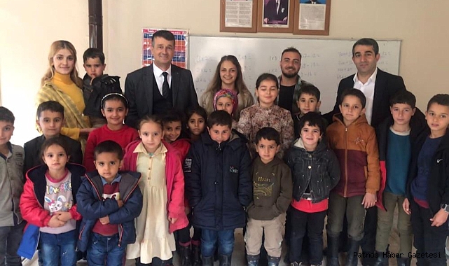 VEDAŞ’tan köy okullarına öğretmenler günü ziyareti