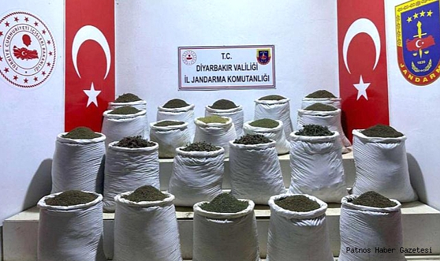 1 ton 148 kilogram esrar ele geçirildi