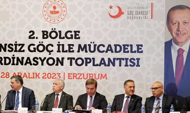 14 İl Valisi düzensiz göçle mücadele için toplandı