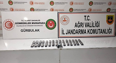 Ağrı’da bin 582 adet uyuşturucu hap ele geçirildi