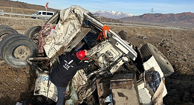 Ağrı'da feci kaza: 1 ölü