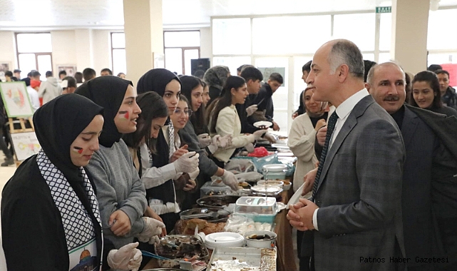 Ağrı'da ‘Gazze’ için yardım kermesi düzenlendi