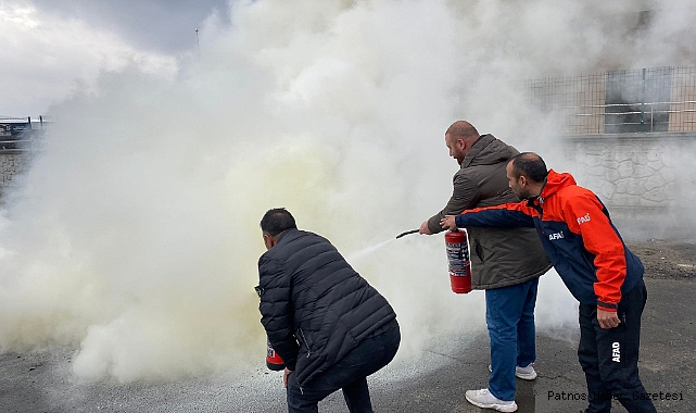 Ağrı’da hastanede afet ve acil durum tatbikatı yapıldı