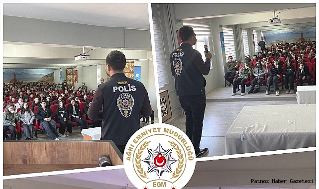Ağrı’da öğrencilere SİBERAY programı anlatıldı