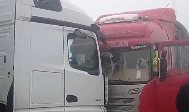 Ağrı'da Sis Kazalara Neden Oldu...