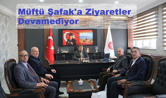 Ağrılı STK'lardan İl Müftüsü Şafak'a Ziyaret