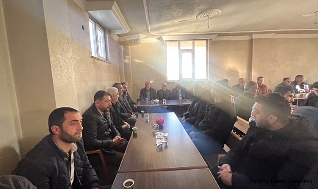 Ak Parti Patnos İlçe Başkanı Taşdemir taziye ziyaretlerini sürdürüyor