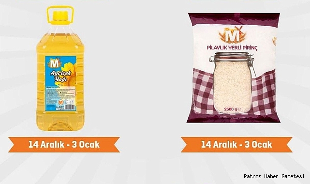 Ayçiçek Yağı İndirimde! Migros Kampanyası Son Gün 3 Ocak 2024