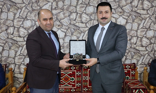 Diyadin İlçe Gıda Tarım ve Hayvancılık Müdürü’ne veda yemeği