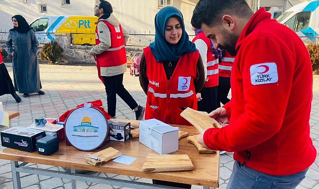 Doğubayazıt’ta Filistin yararına kermes düzenlendi