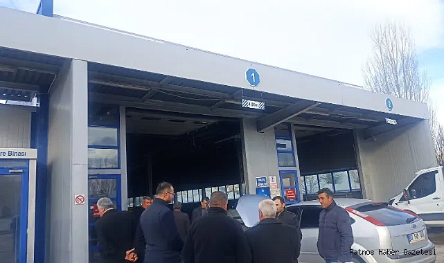 Erciş Tüvtürk şubesi Hizmet dışı kaldı!
