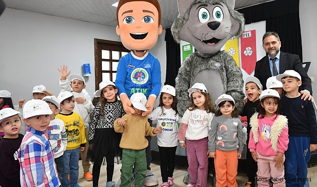 Erzurum'da çocuklara sıfır atık bilinçlendirilmesi