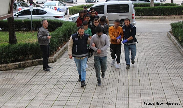 İhbar üzerine 8 kaçak göçmen yakalandı