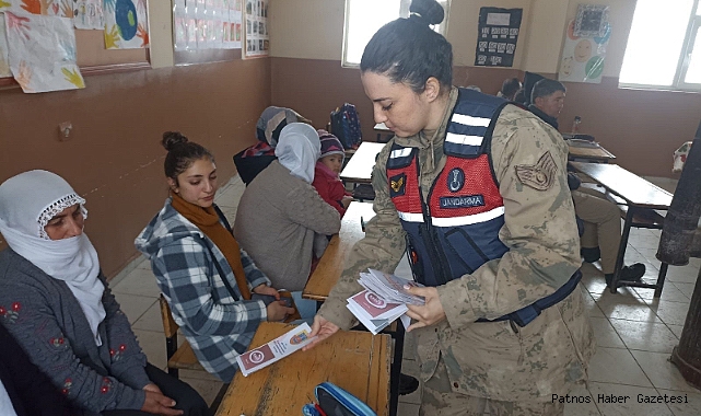 Jandarmadan; Okullarda 'KADES' Tanıtımı ve Bilgilendirme Etkinliği