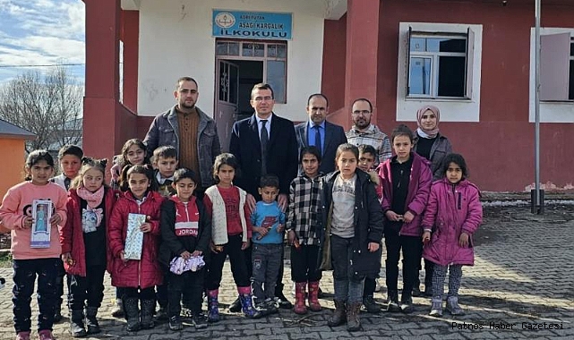 Kaymakam Adıbelli'den, köy okulları ziyareti