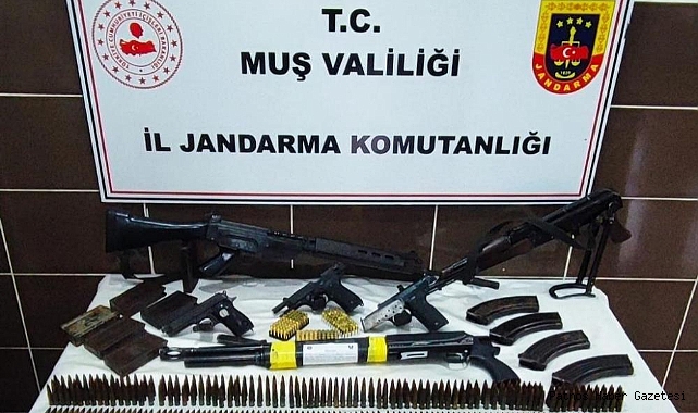 Muş'ta dev operasyon: 5 tutuklama