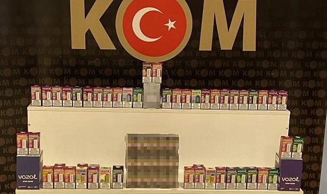 Muş&#039;ta 100 adet elektronik sigara ve 100 paket sigara ele geçirildi