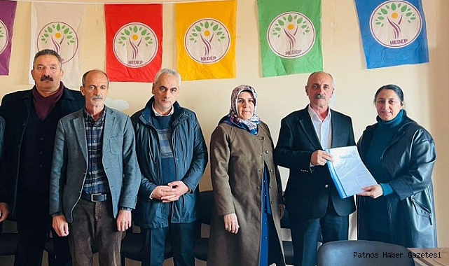 Patnos Eski Belediye Başkanı Savcı Adaylık başvurusunda bulundu