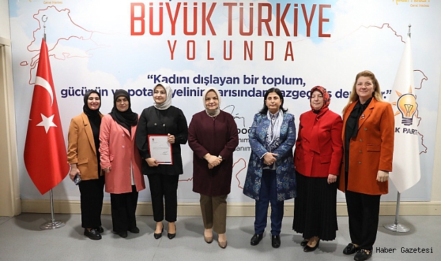 Patnos Ak Parti İlçe Kadın Kolları Başkanlığı'nda görev değişimi