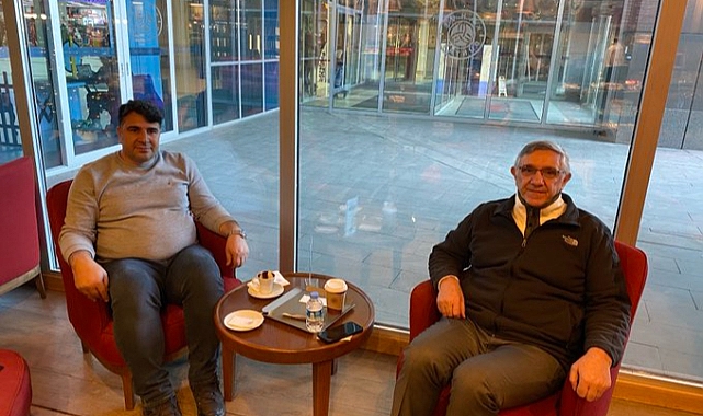 Patnos İlçe Milli Eğitim Müdürü Kırgızistan Manas Üniversitesi Rektörü Ceylan'ı ağırladı