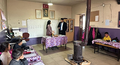 Patnos İlçe Milli Eğitim Müdürü Vural'dan köy okullarını ziyaret