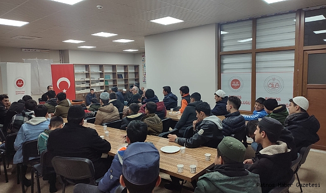 Patnos'ta Gençliğe Değerde Gençler Değerleriyle Buluşuyor etkinliği