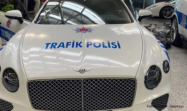 Porsche, Ferrai ve Bentley  Polis Envanterinde
