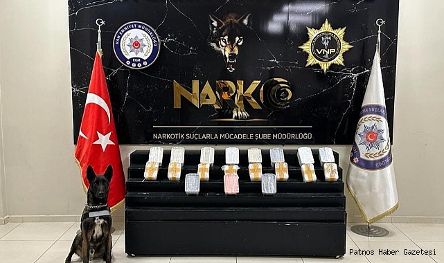 Van'da uyuşturucu operasyonu: 16 kilo 500 gram metamfetamin ele geçirildi